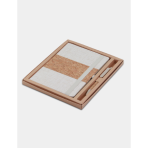 CORKNOTE SET - Sustainable A5 Notebook, Cork Ballpen - Image 2