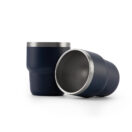 ESPRESSO STACKABLE – Stylish 80ml Double-Wall Stainless Steel Espresso Cups with Silver-Lined Lid & Premium Gift Box - Image 3