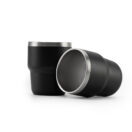 ESPRESSO STACKABLE – Stylish 80ml Double-Wall Stainless Steel Espresso Cups with Silver-Lined Lid & Premium Gift Box - Image 2