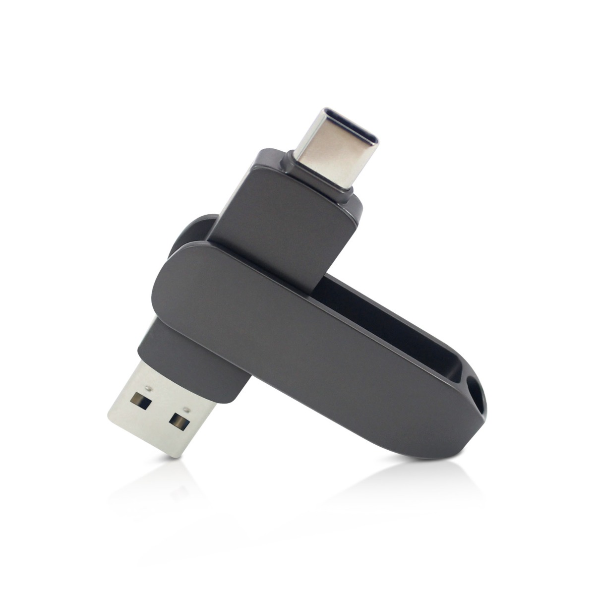 1_4_ Type C USB - Fast Transfer OTG Flash 32GB Drive with Durable Metal Design - Image 1