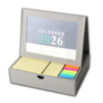 GIFTI BOX ORGANIZER - Elegant Desktop Organizer with Calendar, Notebook, and Accessories - Image 2