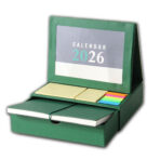 GIFTI BOX ORGANIZER - Elegant Desktop Organizer with Calendar, Notebook, and Accessories - Image 3