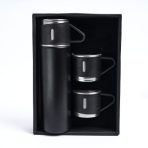 SHARING SET - 500ml Vacuum Flask with 2 Stainless Steel Cups for Hot and Cold Drinks - Image 3