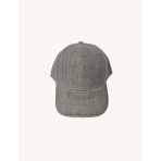 ROMA Grey - High-Quality 6-Panel Cap with Adjustable Velcro Closure - Image 4