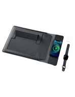 LAP-HOLD Dark Grey - Multifunctional Laptop Sleeve with 3-in-1 MagSafe Charger - Image 4
