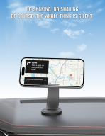BENDI - 360° Free Rotation Magnetic Phone Holder in Soft Aluminium Alloy - Image 4