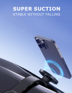 BENDI - 360° Free Rotation Magnetic Phone Holder in Soft Aluminium Alloy - Image 6