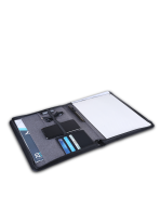 BUSINESS FOLDER - A4 Linen Folder with Pen Loop, Card Holder, and Accessory Pockets - Image 5