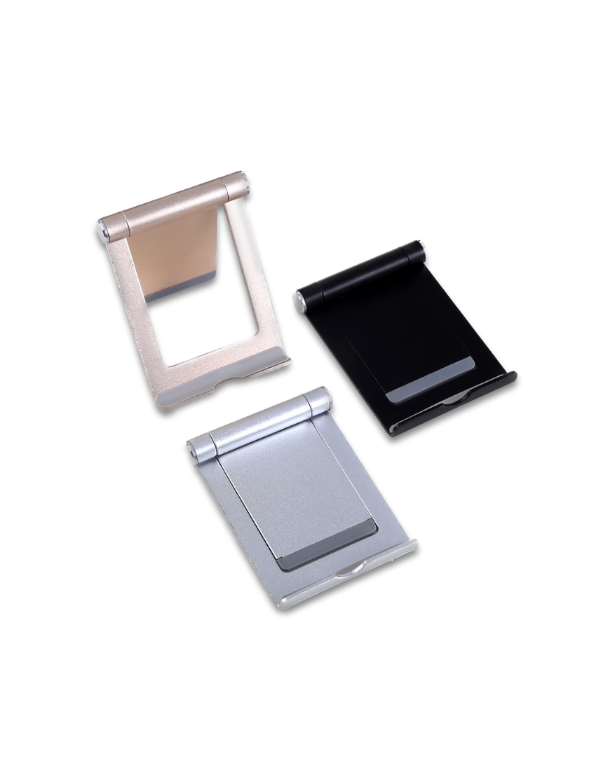 e1351 ALU MOBILE HOLDER - Foldable Aluminum Phone Stand for Ultimate Portability - Image 1