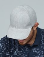 ROMA Grey - High-Quality 6-Panel Cap with Adjustable Velcro Closure - Image 5