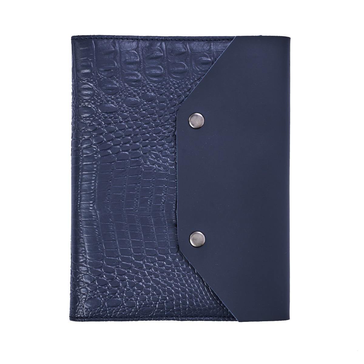 e3237_1 A5 CROCONOTE - Elegant Crocodile Leatherette A5 Notebook Organizer - Image 1