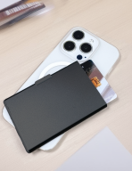 SLIM CARD - RFID & NFC Blocking Magnetic Aluminium Card Holder - Image 2