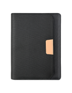RPET B5 Portfolio - Notebook with Document Organizer and Zipper Closure - Image 3