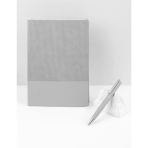 AGENDA - Classy Soft PU Notebook with 120 Sheets in Unique Corrugated Design - Image 2