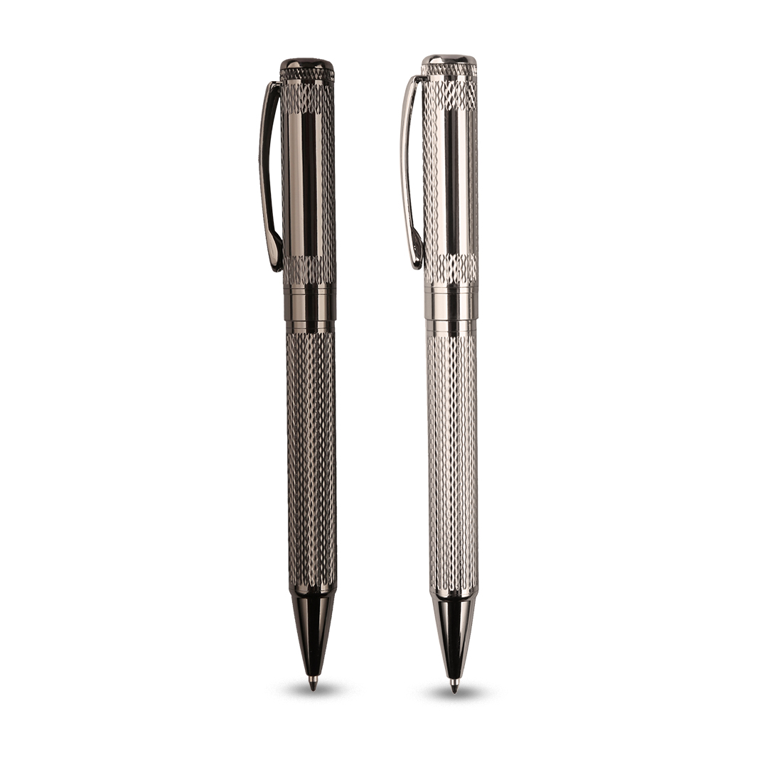 e4049 GLAMOUR PEN - Elegant Brass Ballpoint Pen with Intricate Carved Designs - Image 1