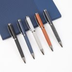 DELUXE PEN - Classy Metal Pen with PU Cover for a Luxurious Writing Experience - Image 7