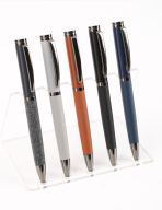 DELUXE PEN - Classy Metal Pen with PU Cover for a Luxurious Writing Experience - Image 8
