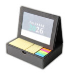 GIFTI BOX ORGANIZER - Elegant Desktop Organizer with Calendar, Notebook, and Accessories - Image 5