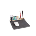 LEATHEREC WIRELESS BAMBOO PAD