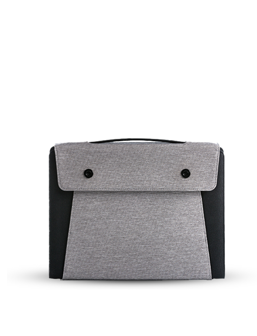 office_mobile_pro_e3113_3 OFFICE MOBILE PRO - Versatile RPET Computer Bag with 5000mAh Wireless Charging Power Bank - Image 1