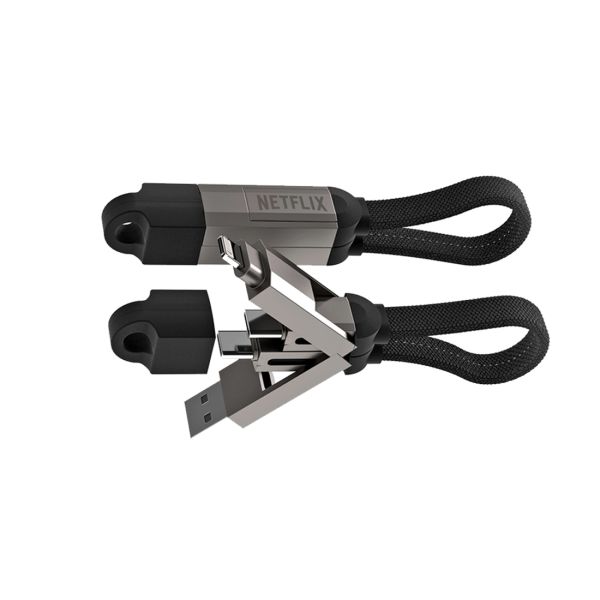 POWER MULTI-CABLE - High-Quality Zinc Alloy Charging & Data Transfer Cable