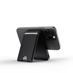 MAGPOWER PRO – Sleek 5000mAh Wallet-Style Power Bank with 15W Wireless Charging, Built-In Cable & Phone Stand - Image 3