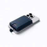 MAGPOWER PRO – Sleek 5000mAh Wallet-Style Power Bank with 15W Wireless Charging, Built-In Cable & Phone Stand