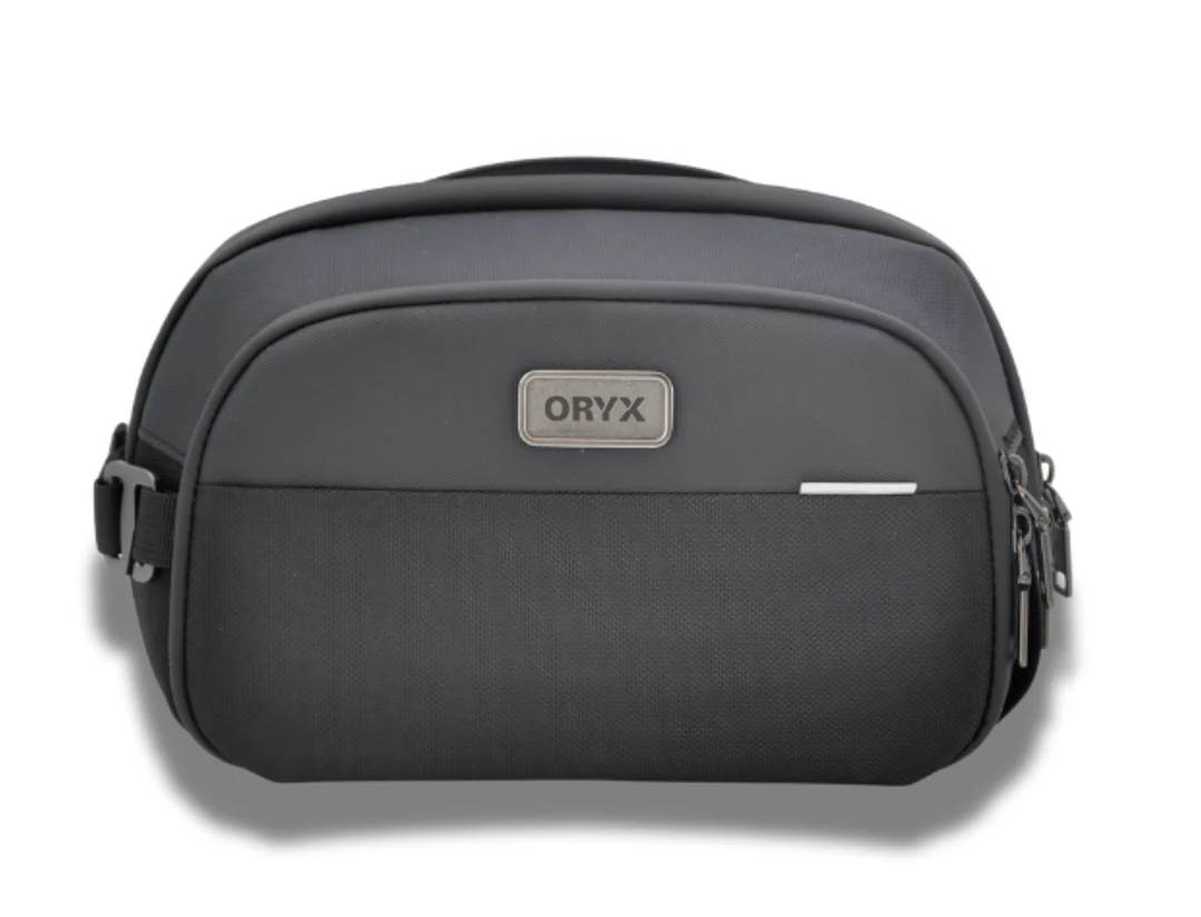O-Elite Black Waterproof Electronics Organizer Bag