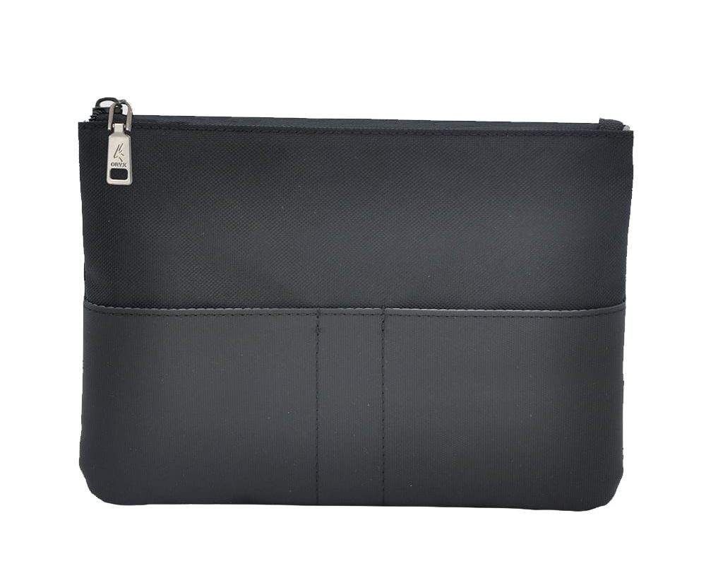 O-PURSE Compact Multi-Pocket Pouch – Sleek, Durable Design with Zipper, Pen & Card Pockets for Organized Essentials