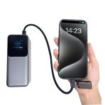 STRAPPY – Durable USB-C to USB-C Fast Charging Cable with 60W Power & Keychain Design for Easy Portability - Image 3