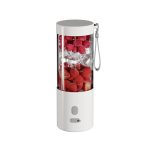 PORTABLE BLENDER – Powerful 450ML Rechargeable Mixer for Smoothies & On-the-Go Blending with Up to 18 Uses Per Charge