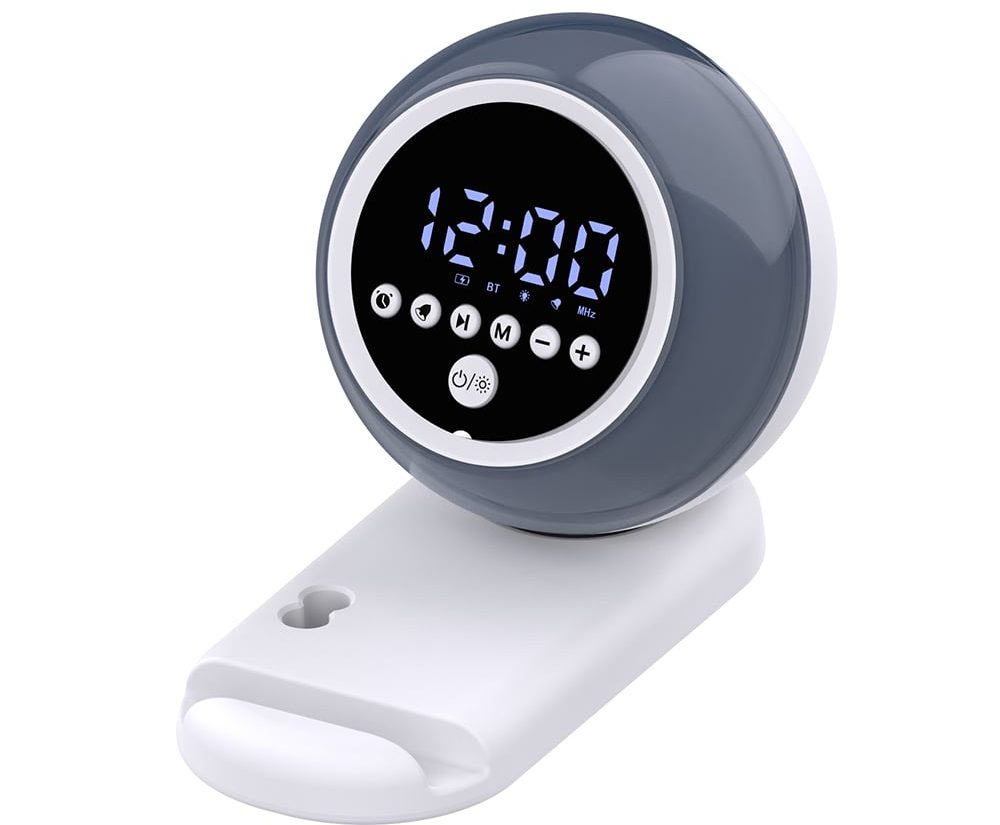 LUNA – Multifunctional Bluetooth Speaker with JL 5.3 Chip, RGB Ambient Light, Alarm Clock & Phone Stand