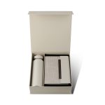 EMPLOYEE WELCOME SET – Premium 5-Piece Onboarding Gift Pack with 600ml Vacuum Bottle, PU Notebook & Metal Pen