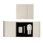 COZY SET – Elegant Gift Set with 420ml Stainless Steel Mug, PU Notebook & Metal Pen in Premium Leather Box - Image 6