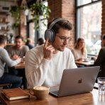 HEADSY – High-Performance Bluetooth 5.4 Headset with 33-Hour Playback, MEMS Mics & Crystal-Clear Audio - Image 2