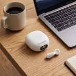 BUDSY – Compact TWS Bluetooth 5.4 Earbuds with 13mm Stereo Speakers, Touch Controls & Digital Battery Display - Image 2