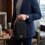 RPET TECH POUCH – Compact Water-Resistant Travel Organizer with Padded & Mesh Compartments for Gadgets and Cables - Image 28