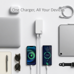 SLIM TRAVI SET – Ultra-Compact Dual USB-C Fast Charger with 45W Power & PPS Support in Travel Pouch - Image 14