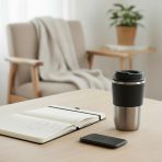 COZY SET – Elegant Gift Set with 420ml Stainless Steel Mug, PU Notebook & Metal Pen in Premium Leather Box - Image 17