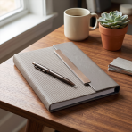 NOTE FLAP – Stylish PU Leather Notebook with 150 High-Quality Sheets and Durable Steel Binding - Image 11