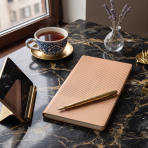 A6 AGENDA – Compact PU Leather Notebook with 120 High-Quality Sheets for Notes, Writing & Journaling - Image 3